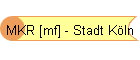 MKR [mf] - Stadt K�ln