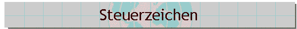 Steuerzeichen